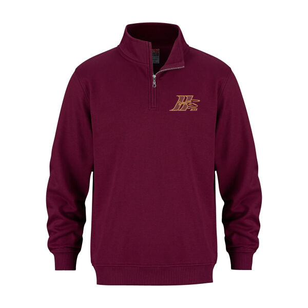 Flux Unisex Emblem Embroidered Quarter Zip Thumbnail