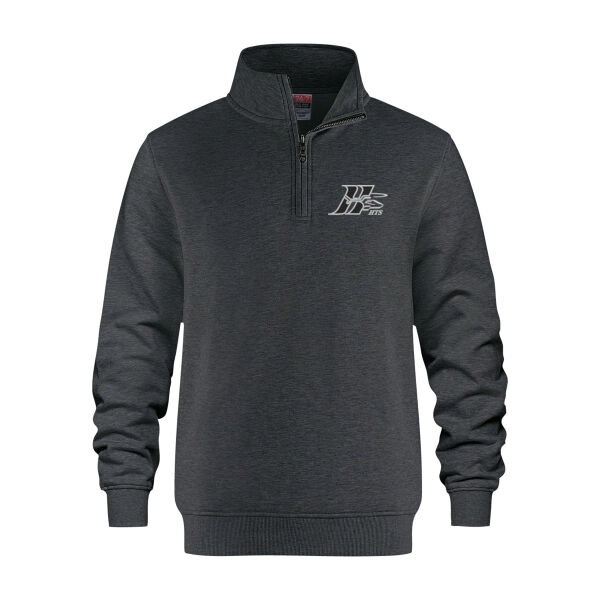 Flux Unisex Emblem Embroidered Quarter Zip Thumbnail