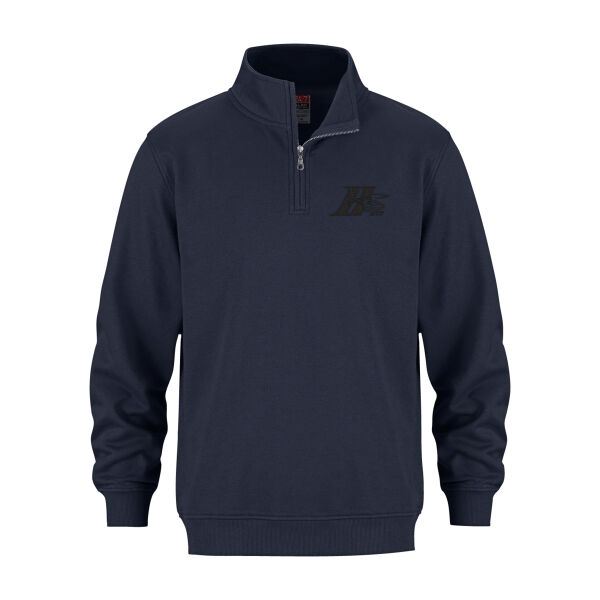 Flux Unisex Emblem Embroidered Quarter Zip Thumbnail