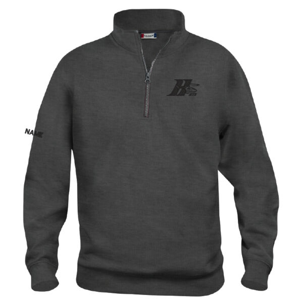 Clique Unisex One Colour Emblem Embroidered Staff Quarter Zip Thumbnail