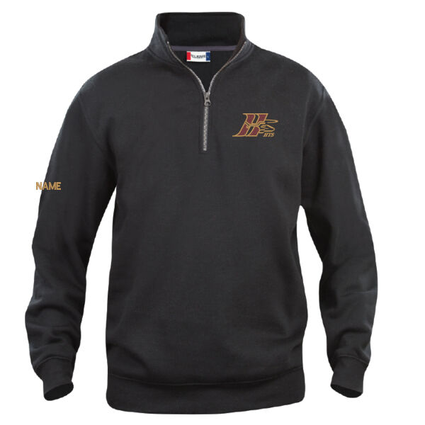 Clique Unisex Emblem Embroidered Staff Quarter Zip Thumbnail