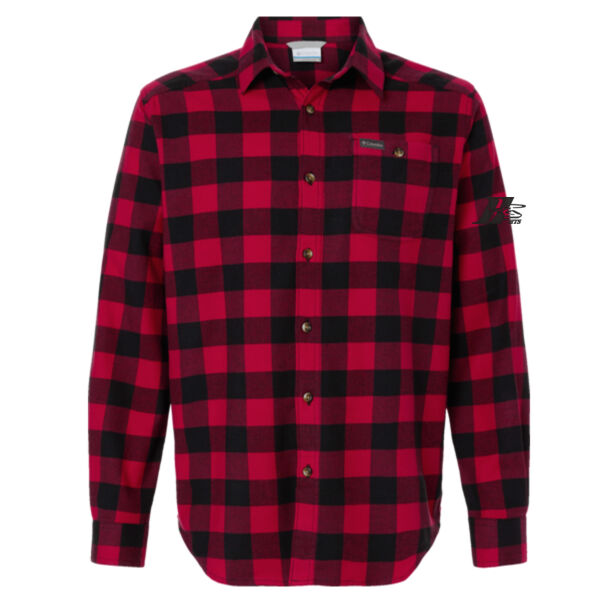 Columbia Men's Emblem Embroidered Flannel Shirt Thumbnail