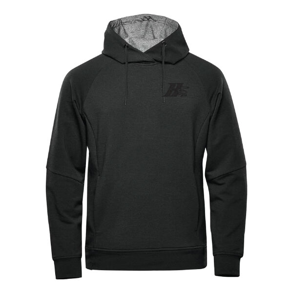Dockyard Men's One Colour Emblem Embroidered Performance Hoodie Thumbnail