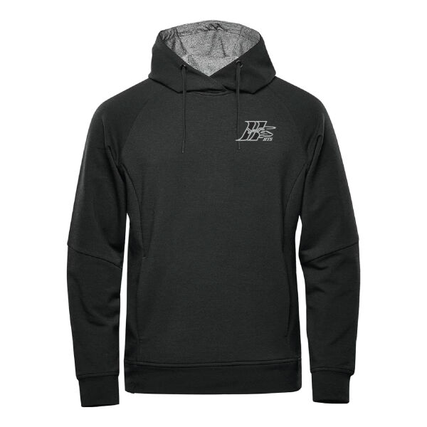 Dockyard Men's Grayscale Emblem Embroidered Performance Hoodie Thumbnail