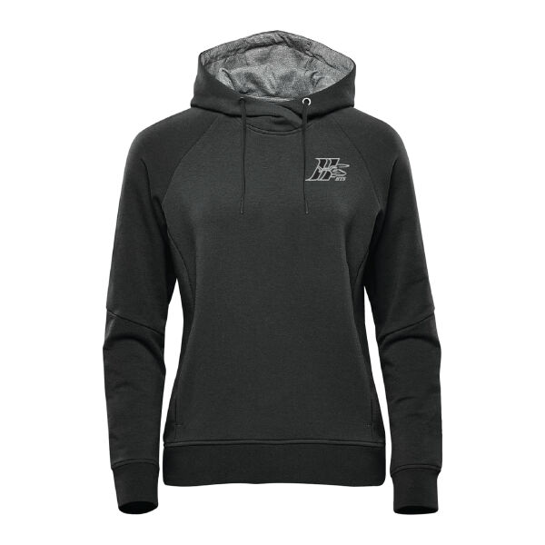 Dockyard Women's Grayscale Emblem Embroidered Performance Hoodie Thumbnail